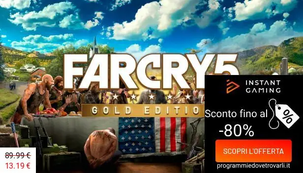 IG Sconto e Promo su Far Cry 5 Gold Edition