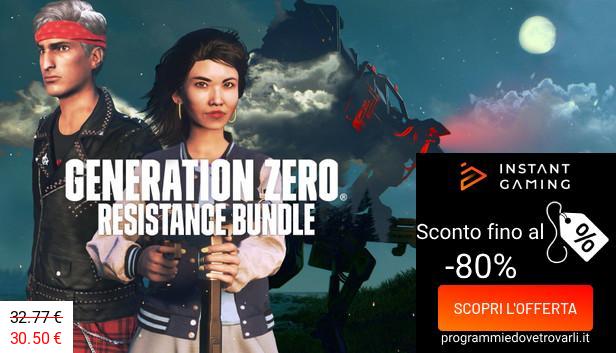 IG Sconto e Promo su Generation Zero Resistance Bundle