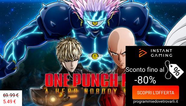 IG Sconto e Promo su One Punch Man: A Hero Nobody Knows